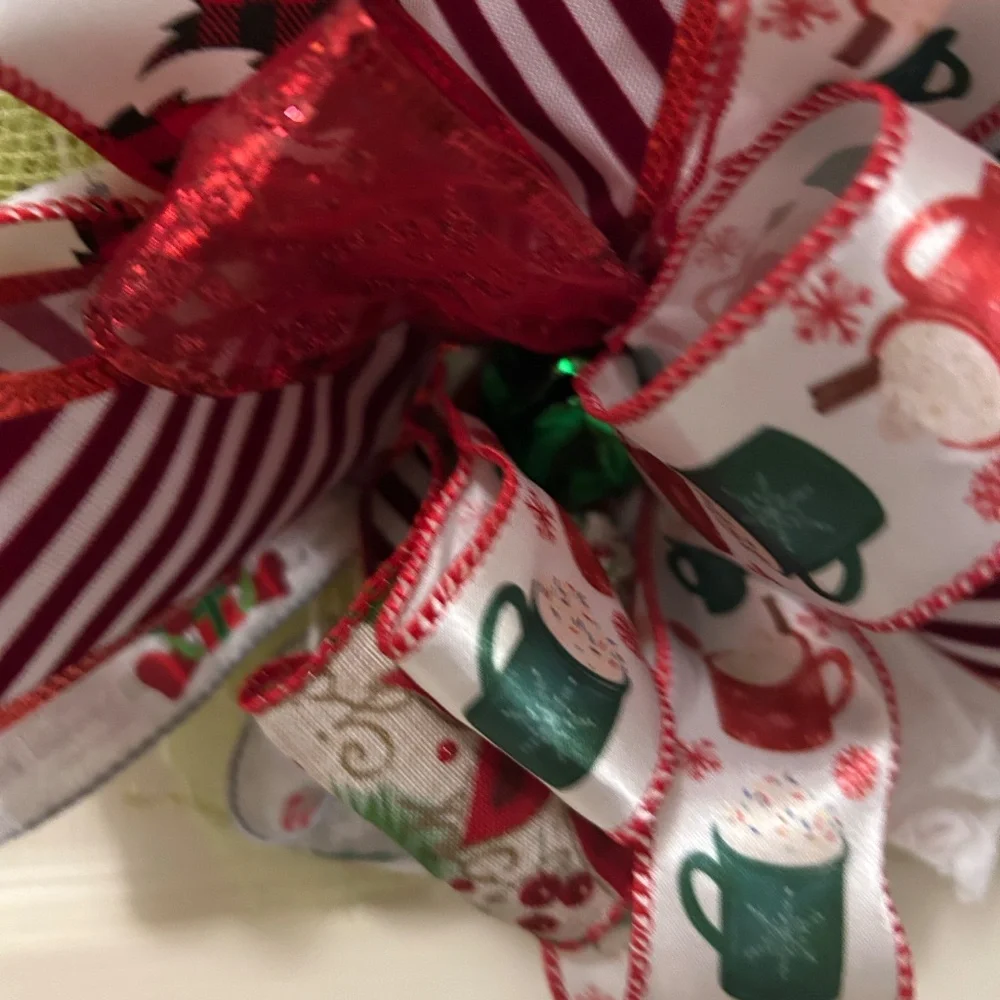 Christmas wreath/it’s the most wonderful time of the year
